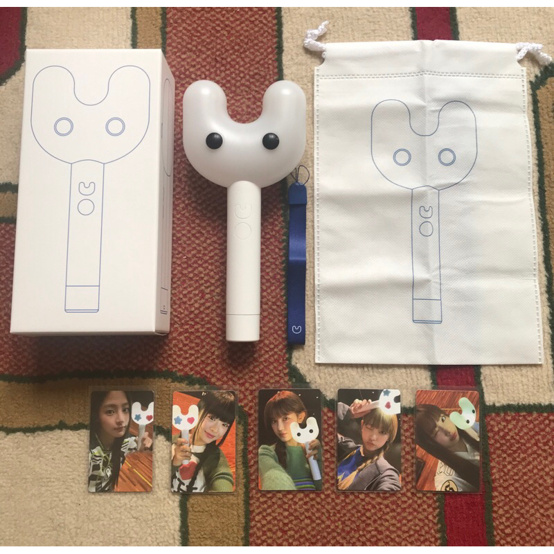 Jual newjeans lightstick binky bong sharing photocard minji hanni ...