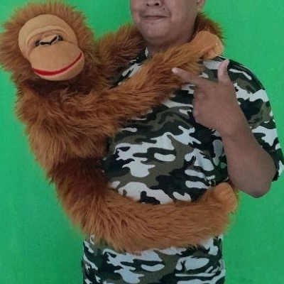 Jual Boneka Tangan / Dongeng / Muppet/ Cablak/ Ventriloquist Orang Utan ...