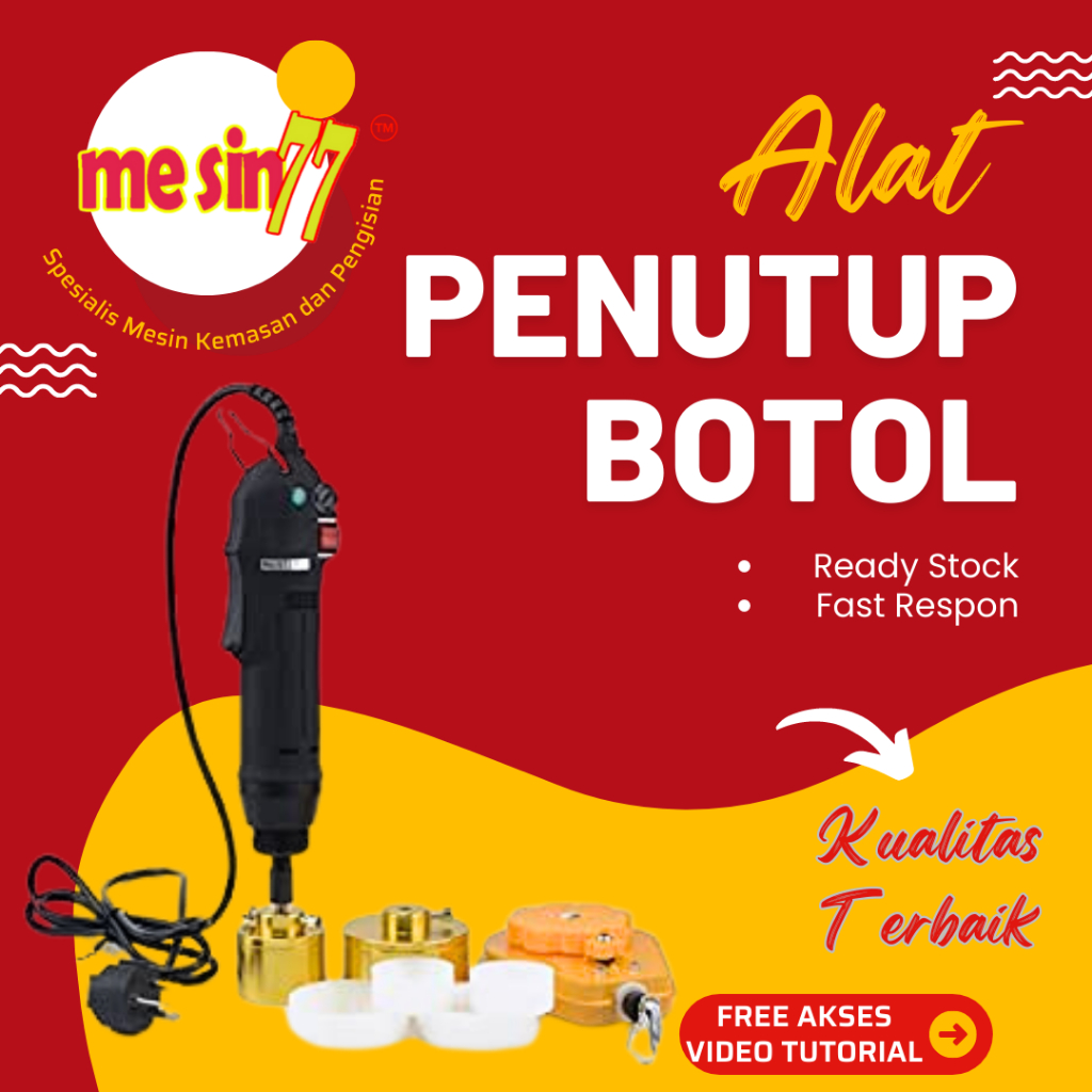 Jual Alat Penutup Botol Manual Model Handheld Mesin Tutup Botol Ulir