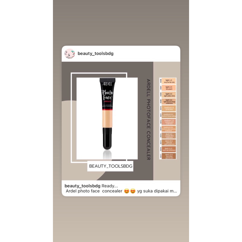 Jual Ardell Beauty Photo Face Concealer Fl Oz Ml Shopee Indonesia