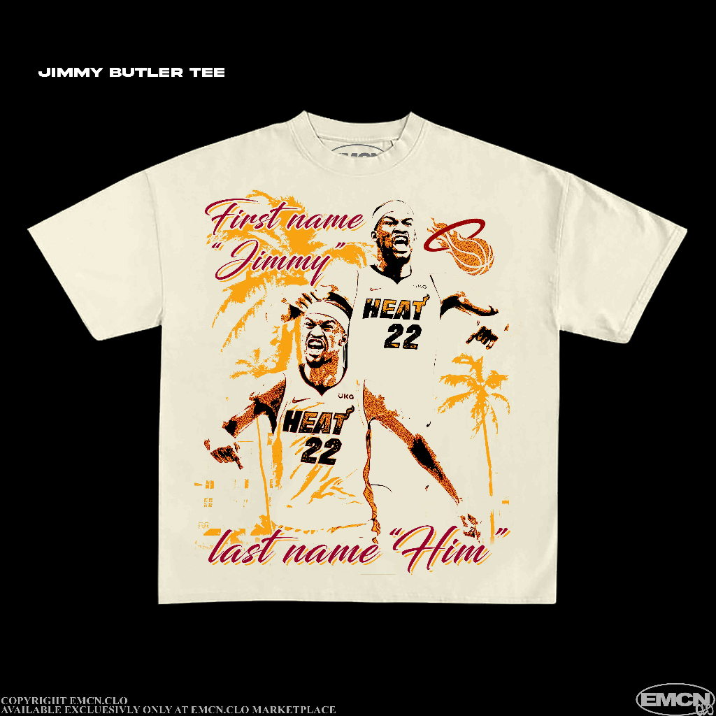 Jual Oversize Tee Jimmy Butler HIM | Shopee Indonesia