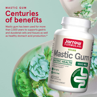 Jual Jarrow Formulas Mastic Gum 1000 mg - 60 Veggie Caps - Natural Formula  Supporting Stomach, Duodenal & Oral Health - 30 Servings