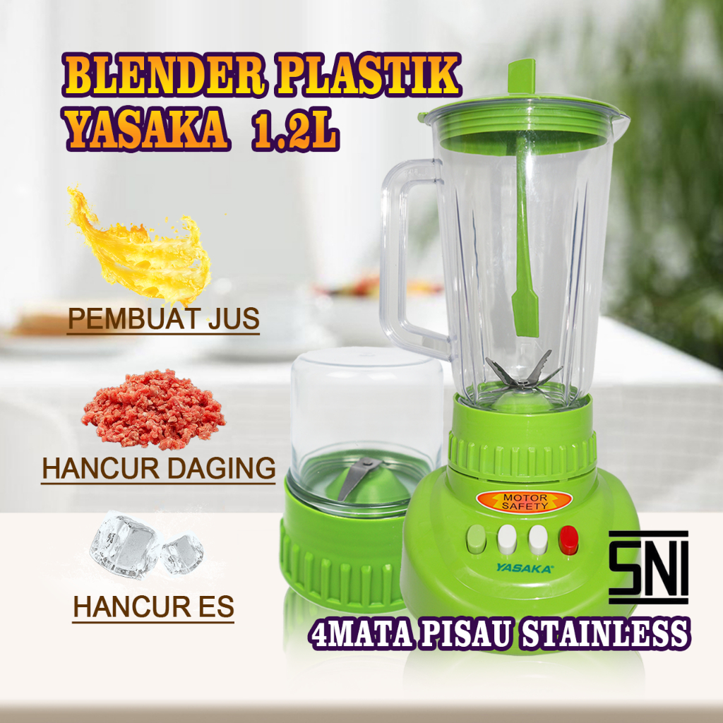 Jual Blender Plastik Yasaka Juicer Blender Tabung Plastik Foodgrade