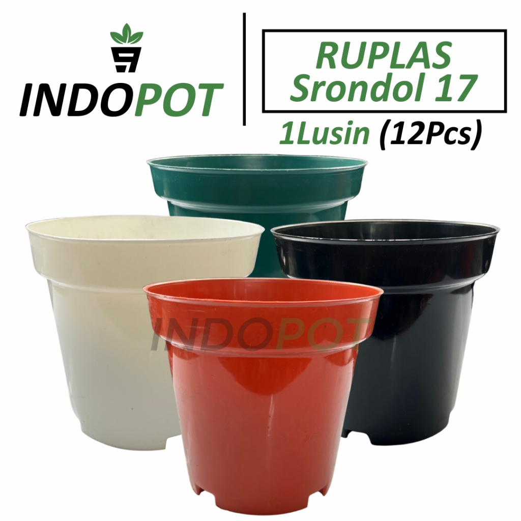 Jual Pcs Pot Ruplas Srondol Pot Bunga Tanaman Hias Pot Polos