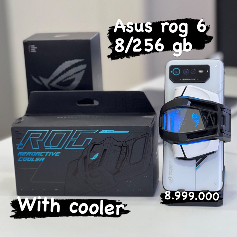 Jual Seken asus rog 6 ram 8/256 with cooler | Shopee Indonesia