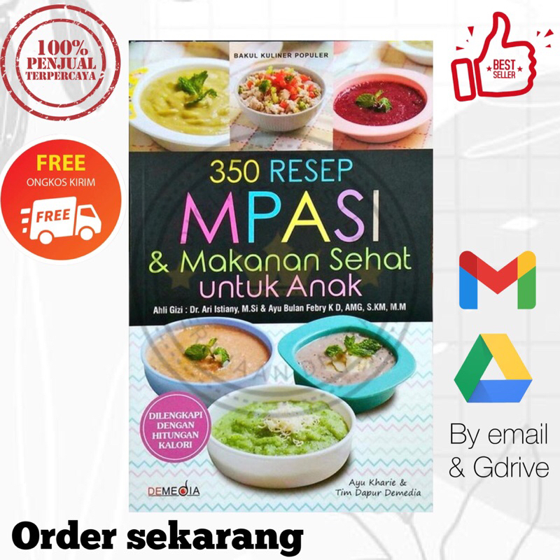 Jual EBOOKLENGKAP 350 Resep MPASI dan Makanan Sehat Anak Shopee Indonesia