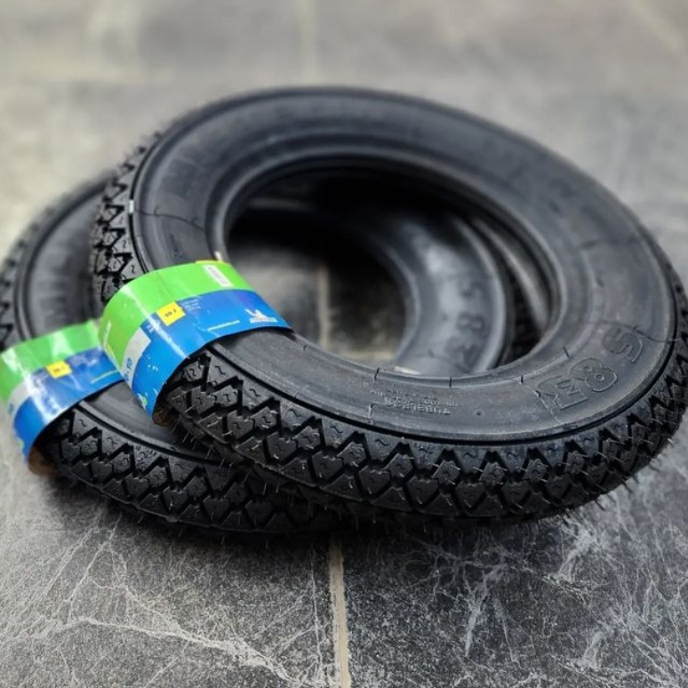 Ruota Completa MICHELIN S83, 3.50-10" Con Cerchio Tubeless SIP 2.10-10 - Foto 2