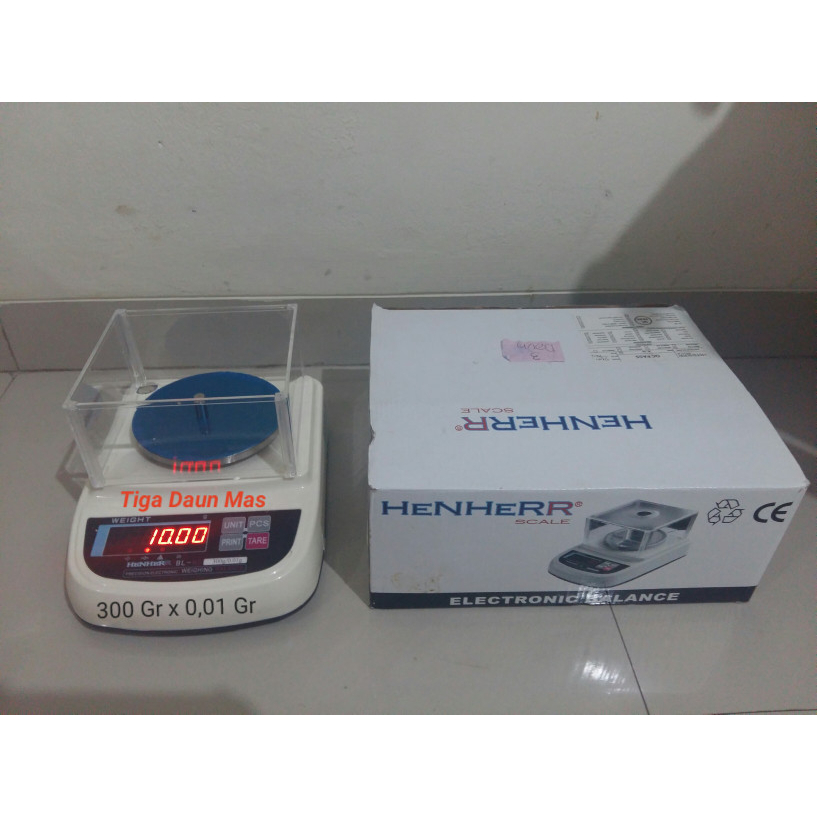 Jual Timbangan Emas / Timbangan Laboratorium / Analitik 300 Gr /0,01 Gr ...