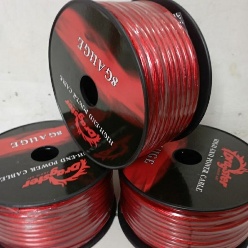 Jual KABEL POWER 8 AWG AUDIO MOBIL // KABEL GROUND AKI JEMPER | Shopee