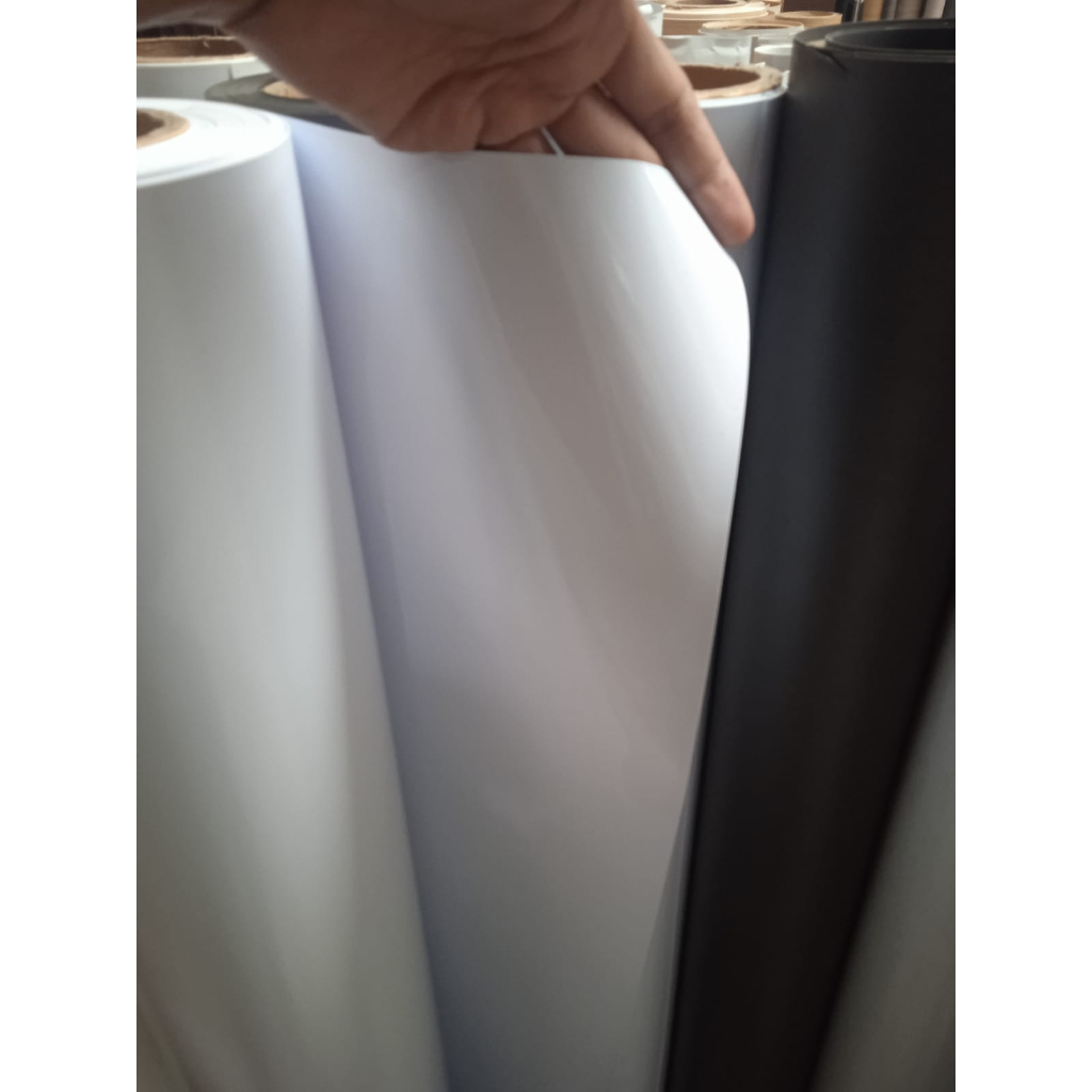 Jual PVC Sheet 0.2 mm putih Kilap dan Doff | Shopee Indonesia