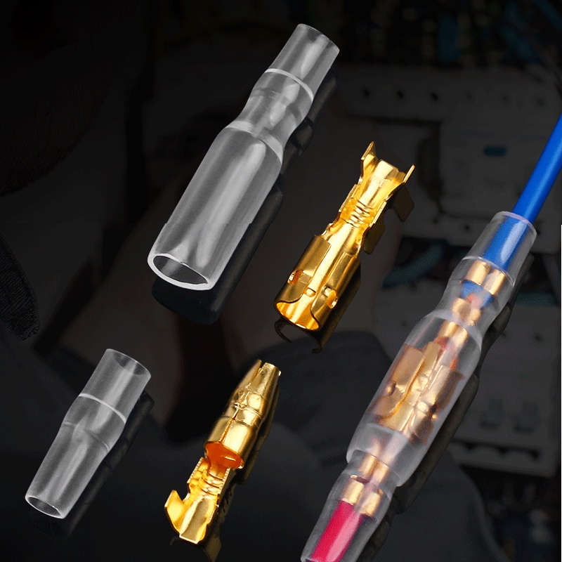 Jual TUBTAP Konektor Terminal Listrik Male & Female 3.5mm Bahan Skun ...