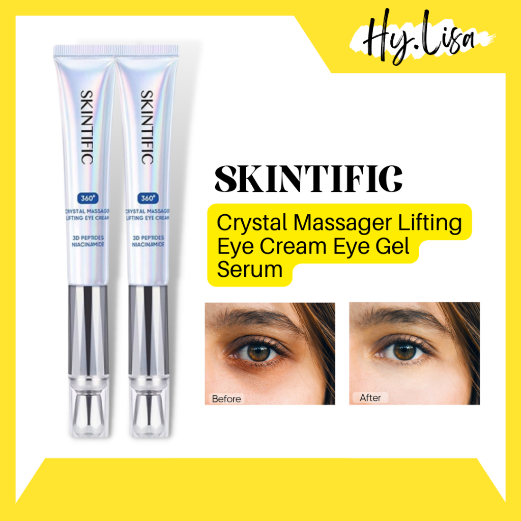 Jual SKINTIFIC 360 Crystal Massager Lifting Eye Cream Eye Gel Serum