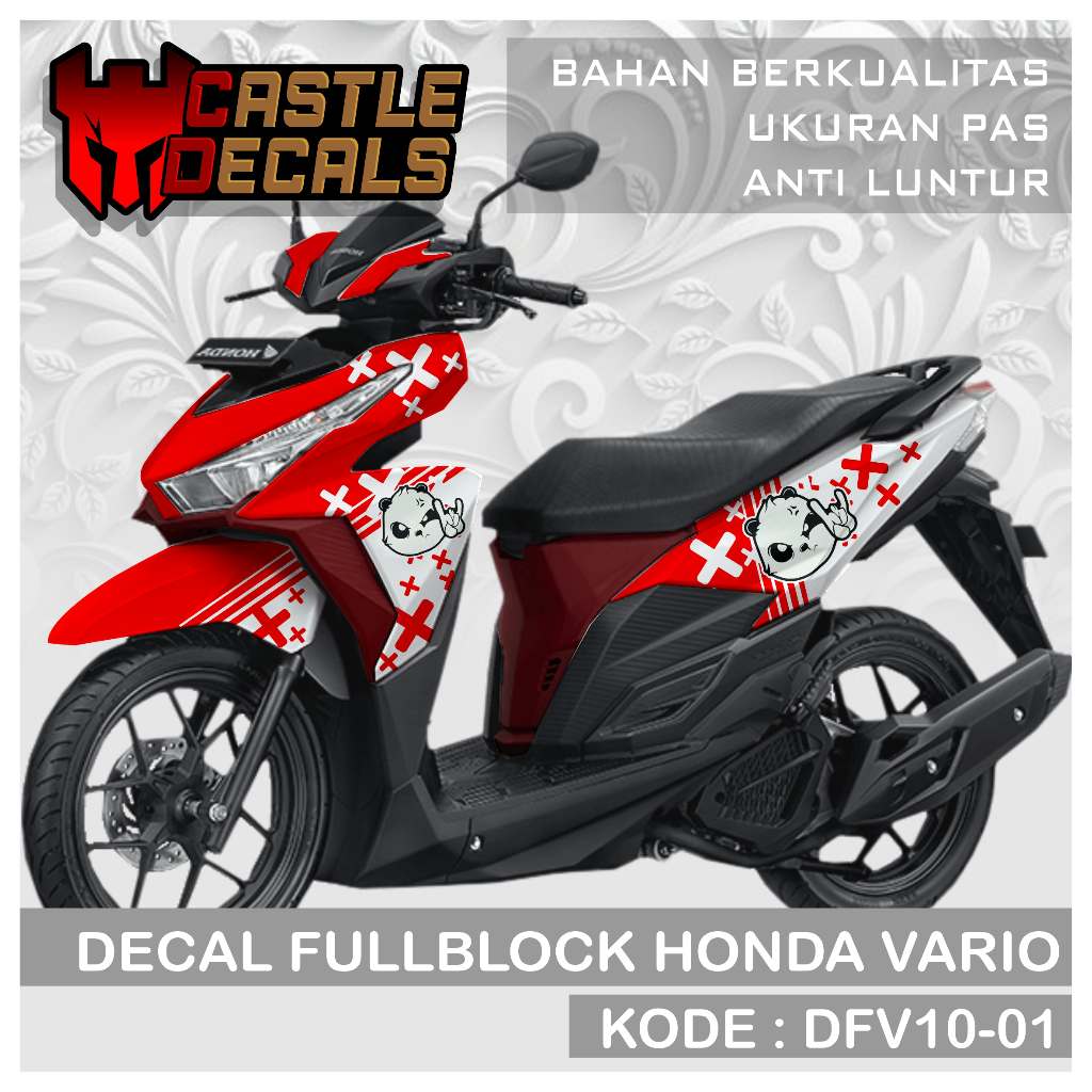 Jual Stiker Decal Vario Sticker Full Blok Dfv Shopee Indonesia