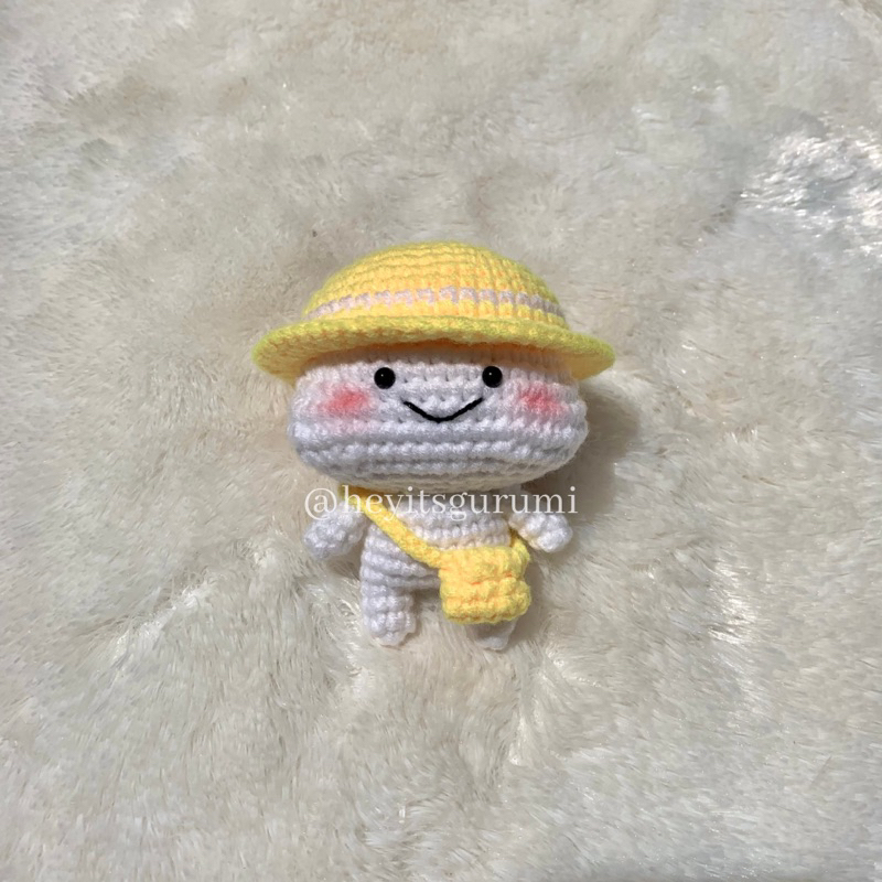 Jual (PRE ORDER) Boneka Rajut Amigurumi Pentol Quby Topi Tas ...