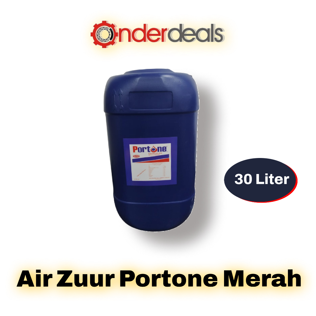 Jual Air Zuur Portone Merah 30 Liter | Shopee Indonesia