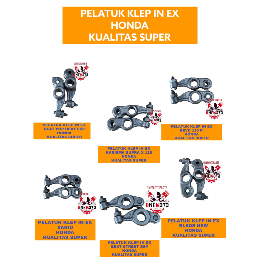 Jual PELATUK PIANO KLEP ROCKER ARM IN EX + BAUT BEAT POP BEAT ESP ...