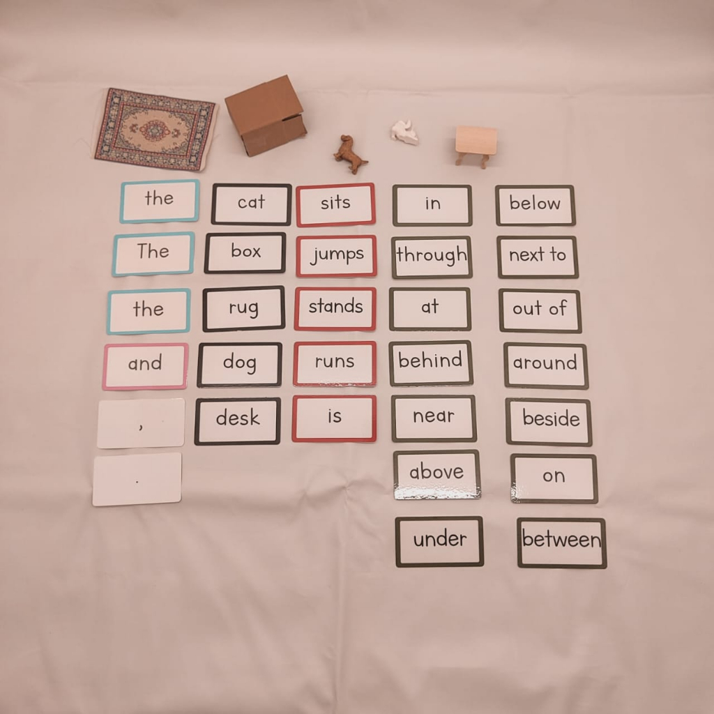 Jual Game Montessori Language Preposition Box | Shopee Indonesia