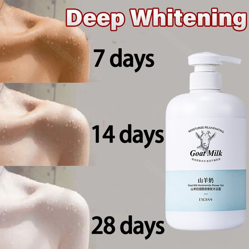 Jual MELTBLOWN EXGYAN Body Wash Goatmilk Dan Facial Cleanser Goats Milk