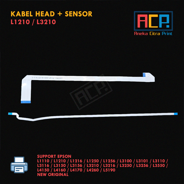 Jual Kabel Flexible Head Sensor Epson L1110 L1210 L3110 L3150 L3210 L4150 L5190 New Original 2318