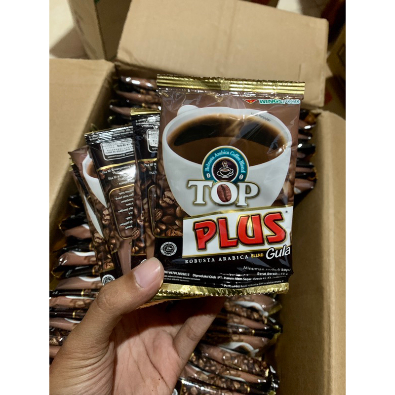 Jual TOP coffee top plus 10x18gr | Shopee Indonesia