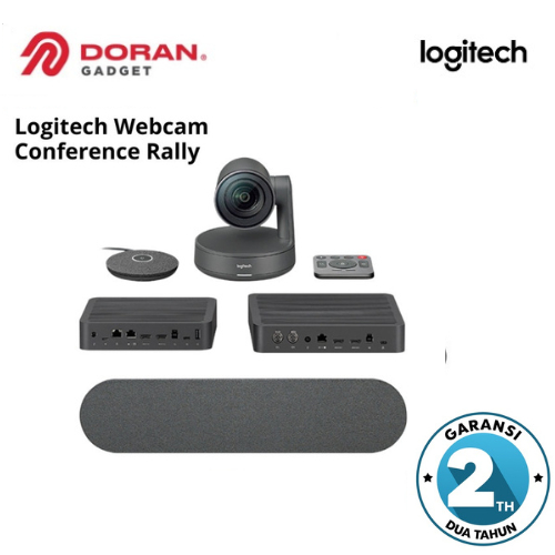 Jual Webcam Logitech Rally Plus Ultra HD Video Conference System ...