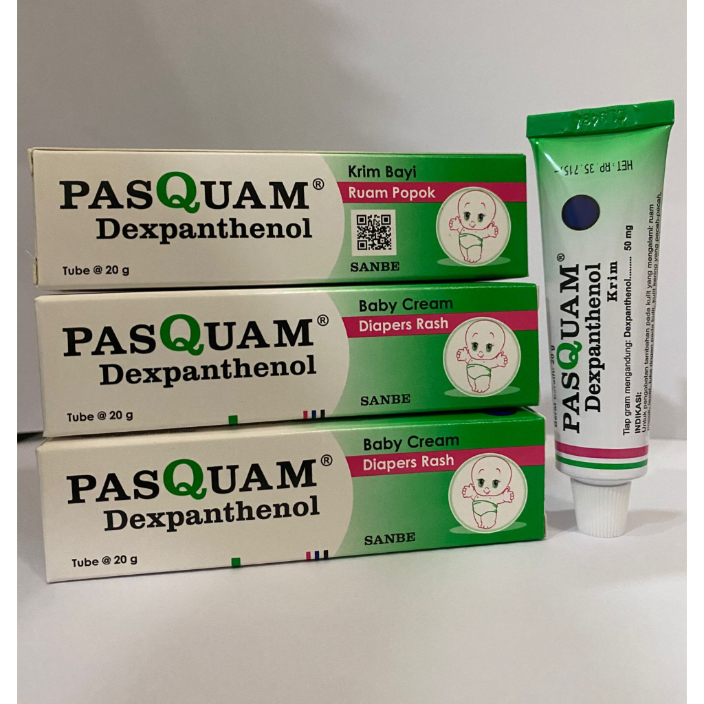 Jual Pasquam 20gr Baby Cream Diapers Rash | Shopee Indonesia