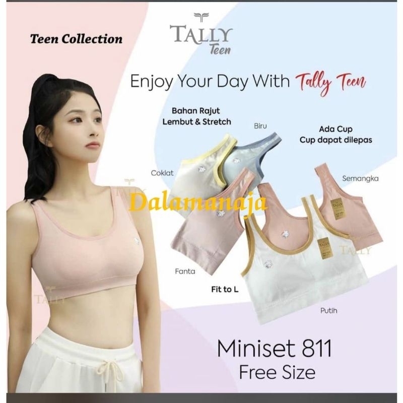 Jual TALLY Miniset Remaja 811 Miniset Pakai Busa Tanpa kawat Original ...