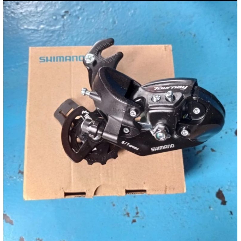 Jual RD Rear derailleur shimano original tourney TY300 TY 300 7 8 speed ...