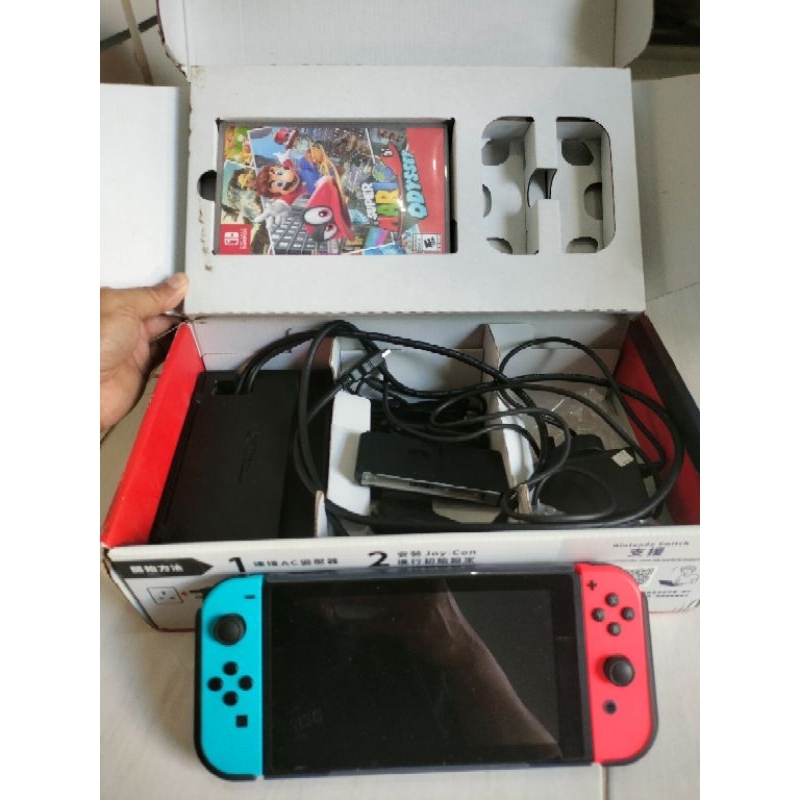 Jual Nintendo Switch V2 Neon | Shopee Indonesia