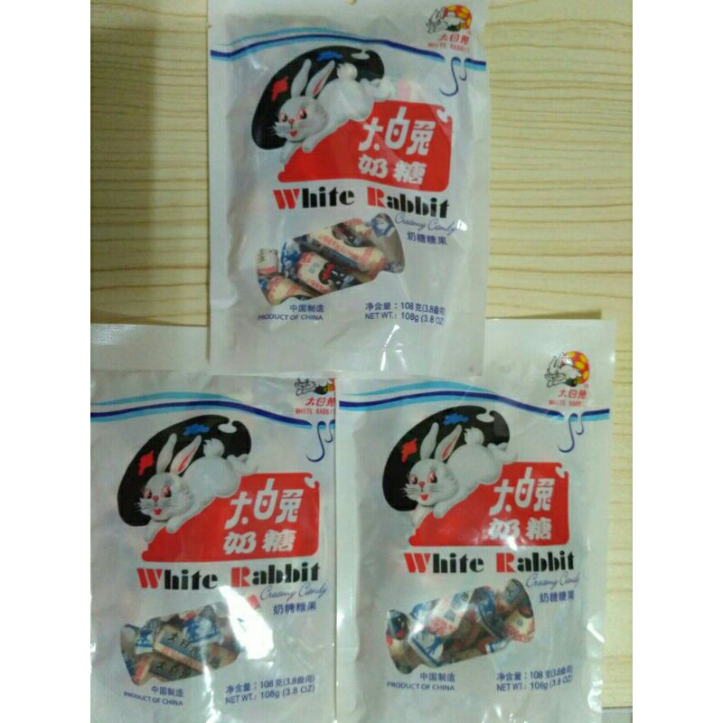 Jual Permen susu white rabbit 108gram | Shopee Indonesia