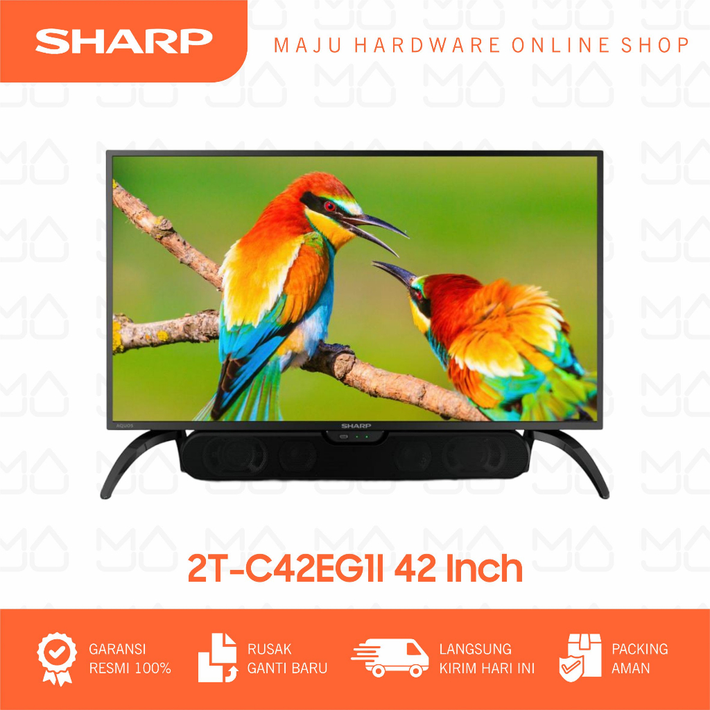 Jual TV SMART SHARP AQUOS Google TV 2TC42EG1I 42 Inch Full HD Shopee