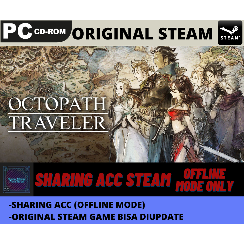 Jual OCTOPATH TRAVELER PC Game Sharing Original | Shopee Indonesia
