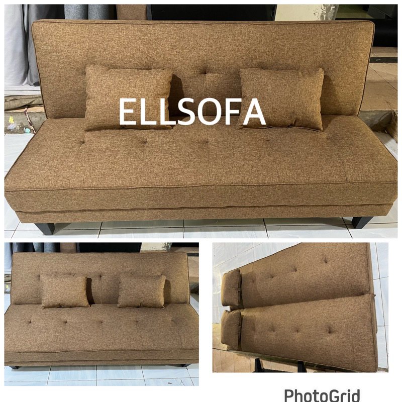 Jual Sofabed Minimalis / Sofa Bed PLUSH TOP Ready Stock Shopee Indonesia