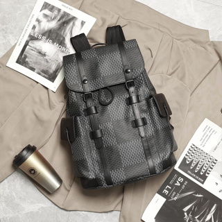 M119 Tas Ransel LV louis vuitton Kulit Pria Backpack PU Leather - Fashion  Pria - 906469892
