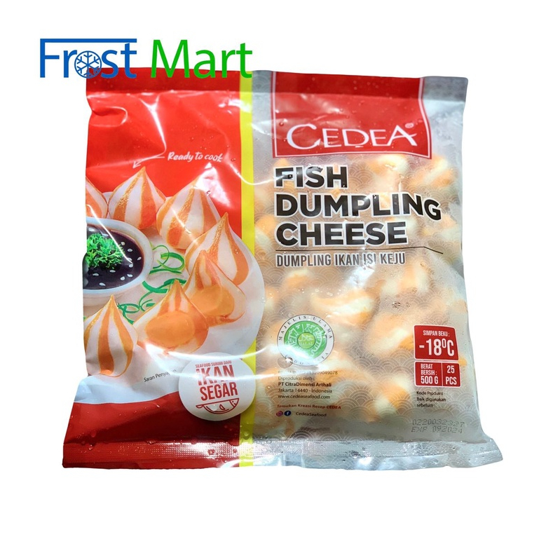 Jual Dumpling Ikan Isi Keju Cedea 500gr Shopee Indonesia