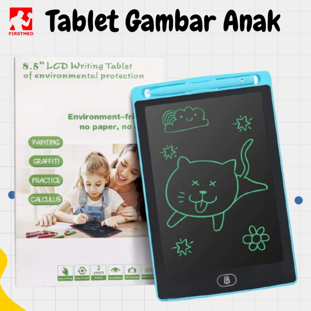 Jual TABLET GAMBAR ANAK MENGGAMBAR MENULIS LCD WRITING SCREEN BISA
