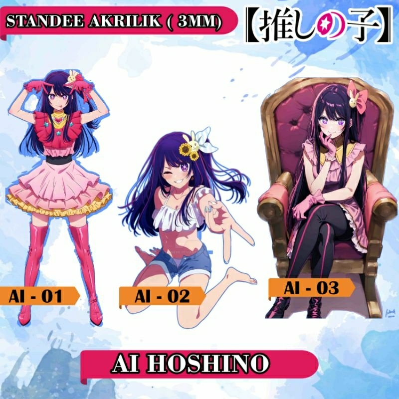 Oshi no Ko Figures - Hoshino Ai, Hoshino Ruby, Arima Kana, Hobbies