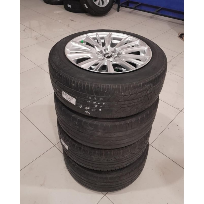 Jual Velg Bekas Mobil Racing RH R15 Hole 4X100/114,3 Silver Cocok Mobil ...