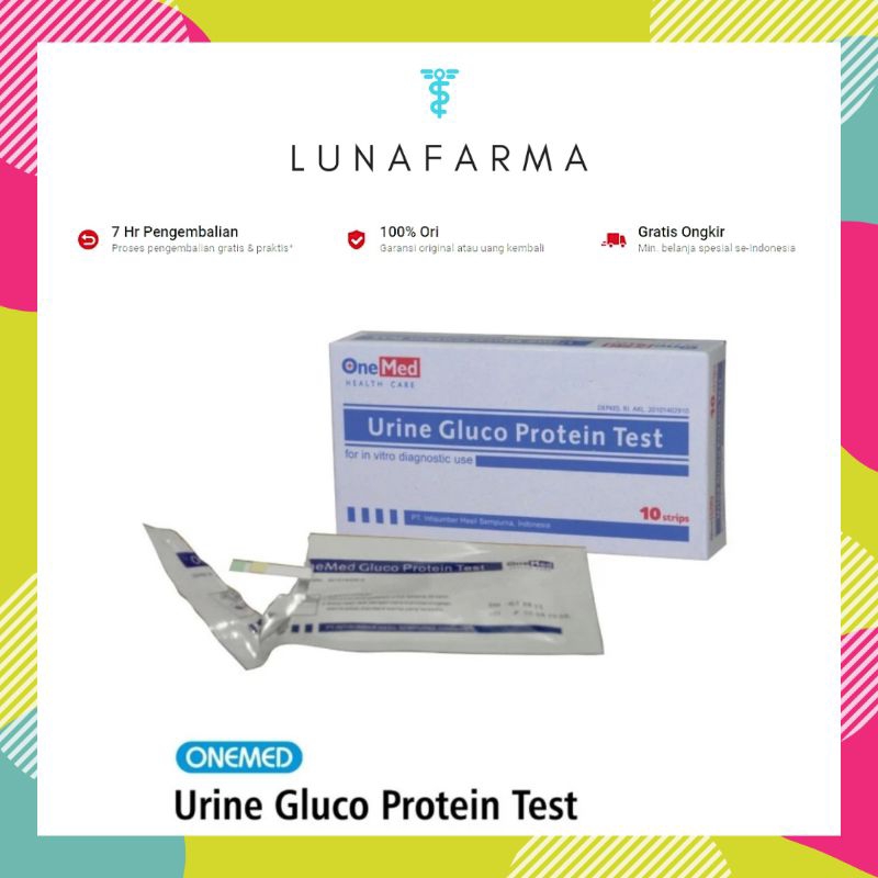 Jual Test Urine Diabetes Onemed Strip Deteksi Awal Kadar Gula Darah