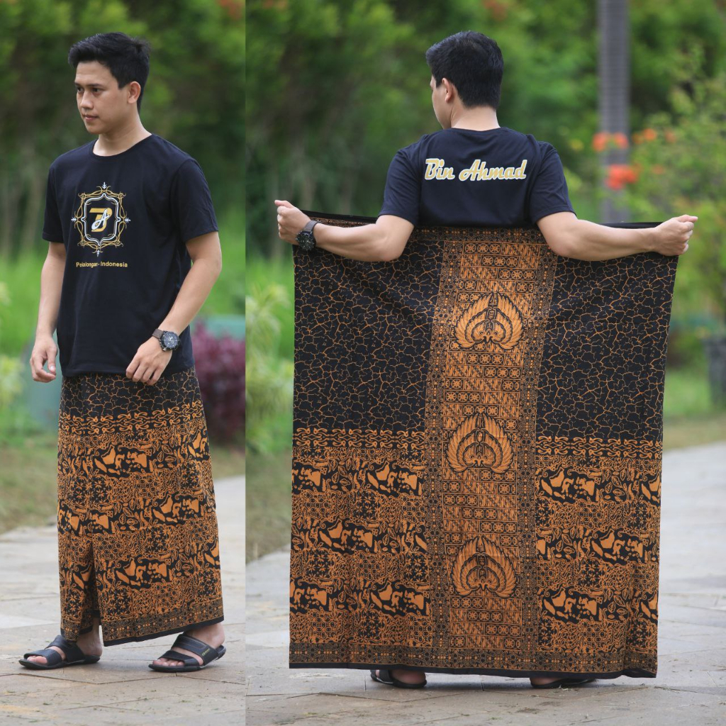 Jual Sarung Batik Pekalongan Motif Jawa Wayang Gunungan Sarung Dewasa