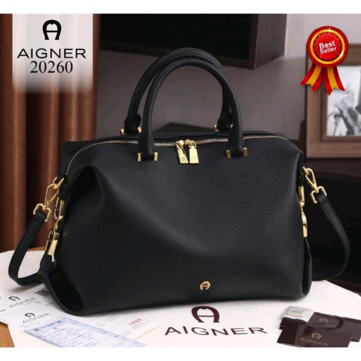 HANDBAG AIGNER ROMA Handtasche 20260 19 21 tas kantor tas wanita cewek import grosir cod