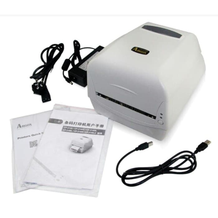 Jual Printer Barcode ARGOX CP 2140 Label Sticker 3 Line Transfer Tinta ...