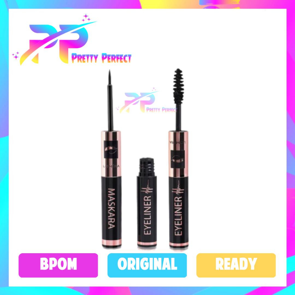 Jual Lomira Maskara Eyeliner 2in1 Shopee Indonesia