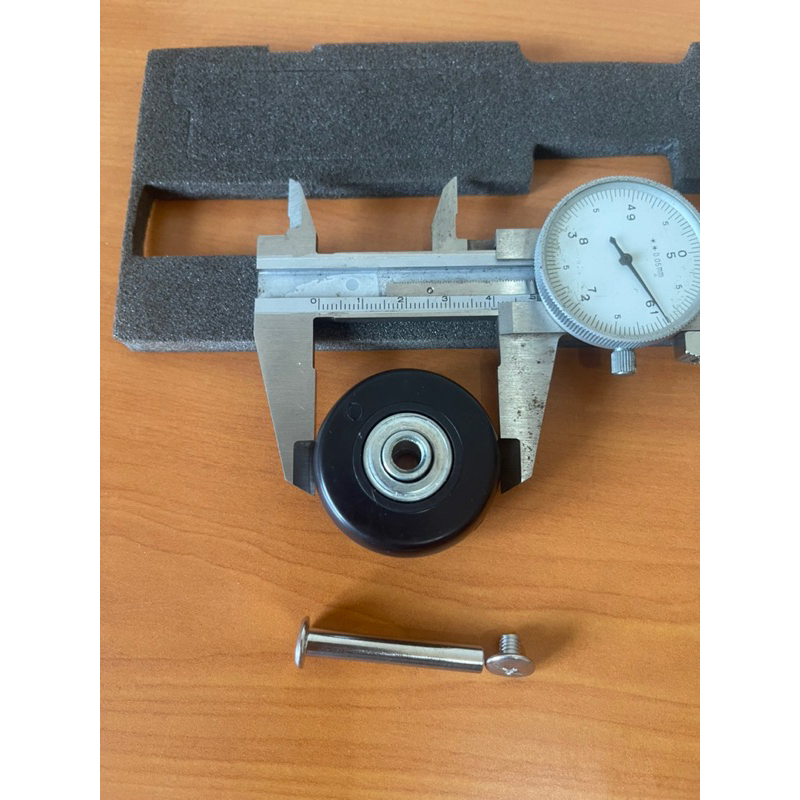 Jual 1 pcs roda koper pengganti 40 mm luggage replpacement wheel wheels ...