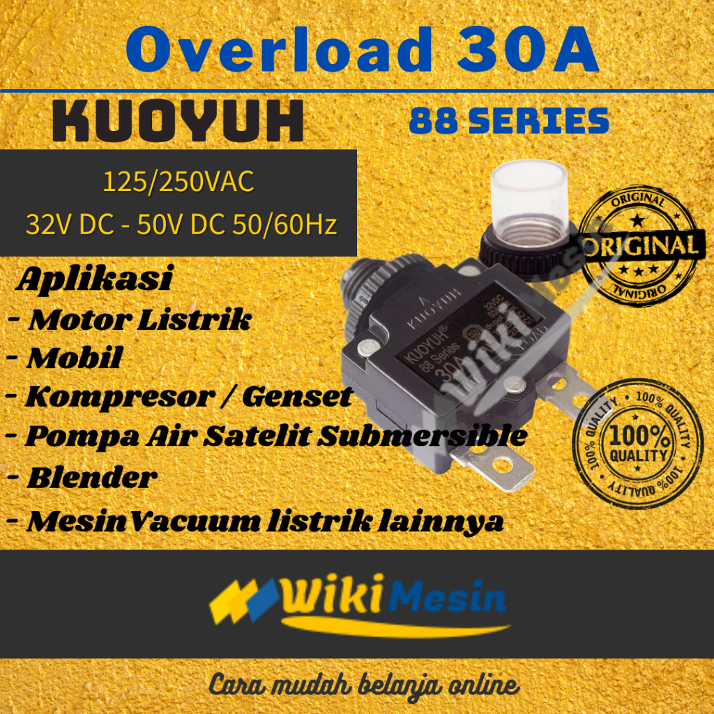 9A - 10A Breaker / Overload Protector for 3HP Control Box Secondary -  Tuhorse Pumps - USA and Canada Store 1pc 88 series 10A Overload protector switch electronic starter min