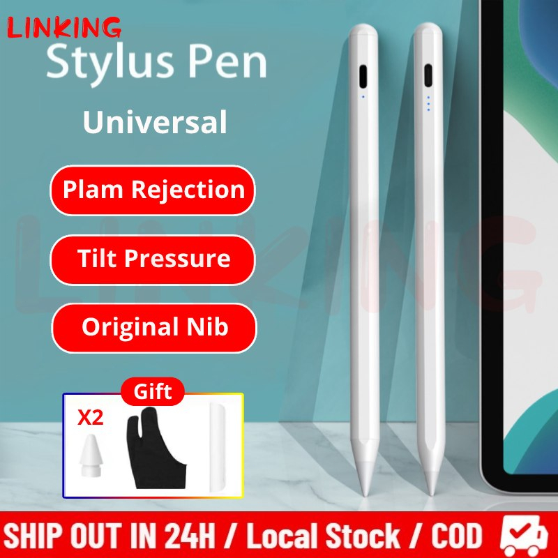 Jual 【Gift 2 Nib】COD Stylus Pen Universal for apel Android Phone Active