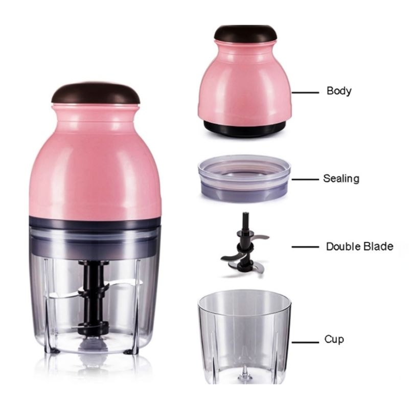 Jual Blander capsule/ blander Kapsul penghalus daging portable ...
