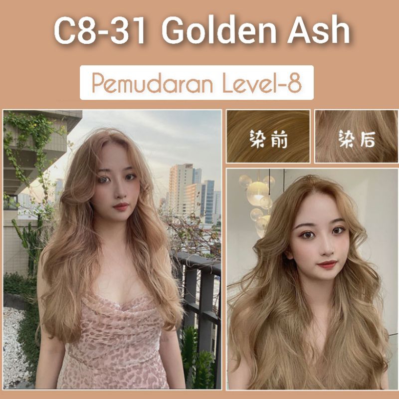 Jual Fenkang Miomiosaki hair color Seri warna fashion trendy cat rambut ...