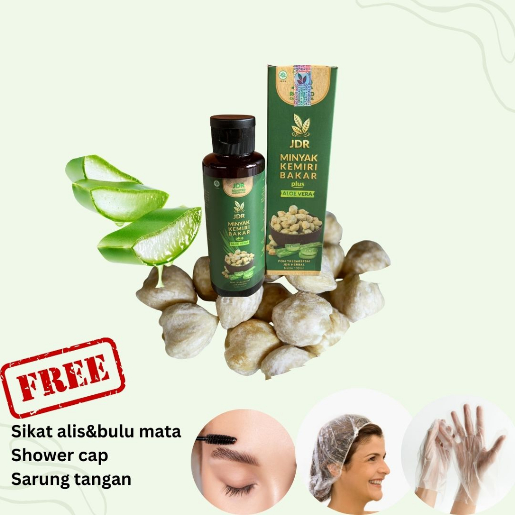 Jual Minyak Kemiri Bakar Bali Penumbuh Rambut Alami JDR Herbal | Shopee ...