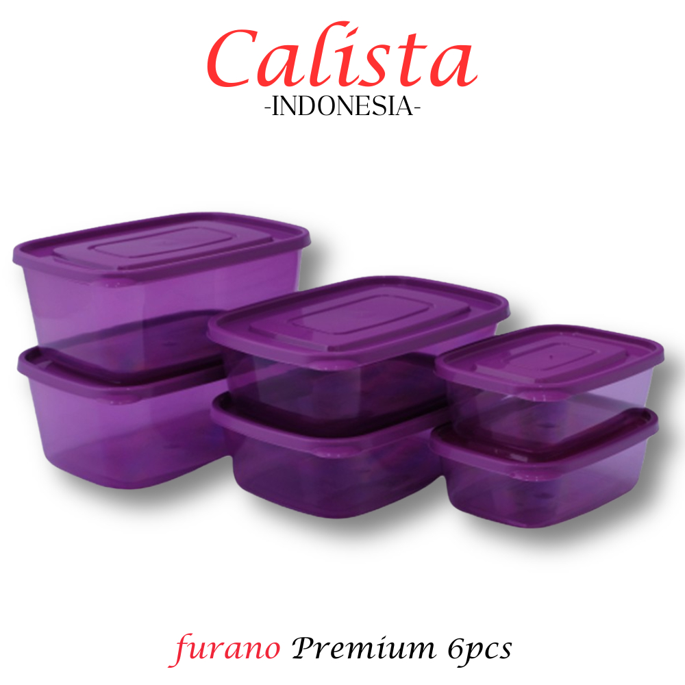 Jual Calista Toples Plastik Calista Furano Set 6 Tempat Kotak Box